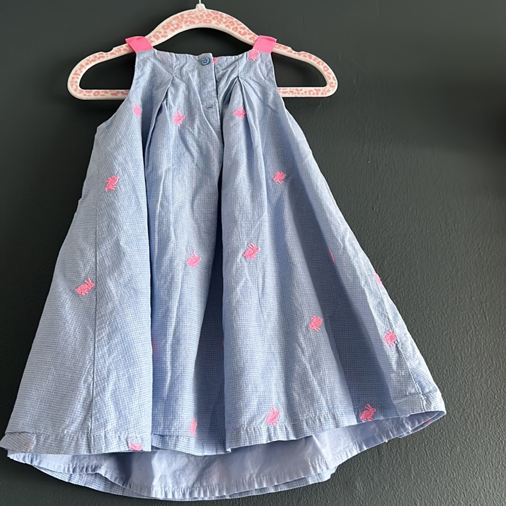 Baby Girl Bunny Dress - Picture 2 of 5